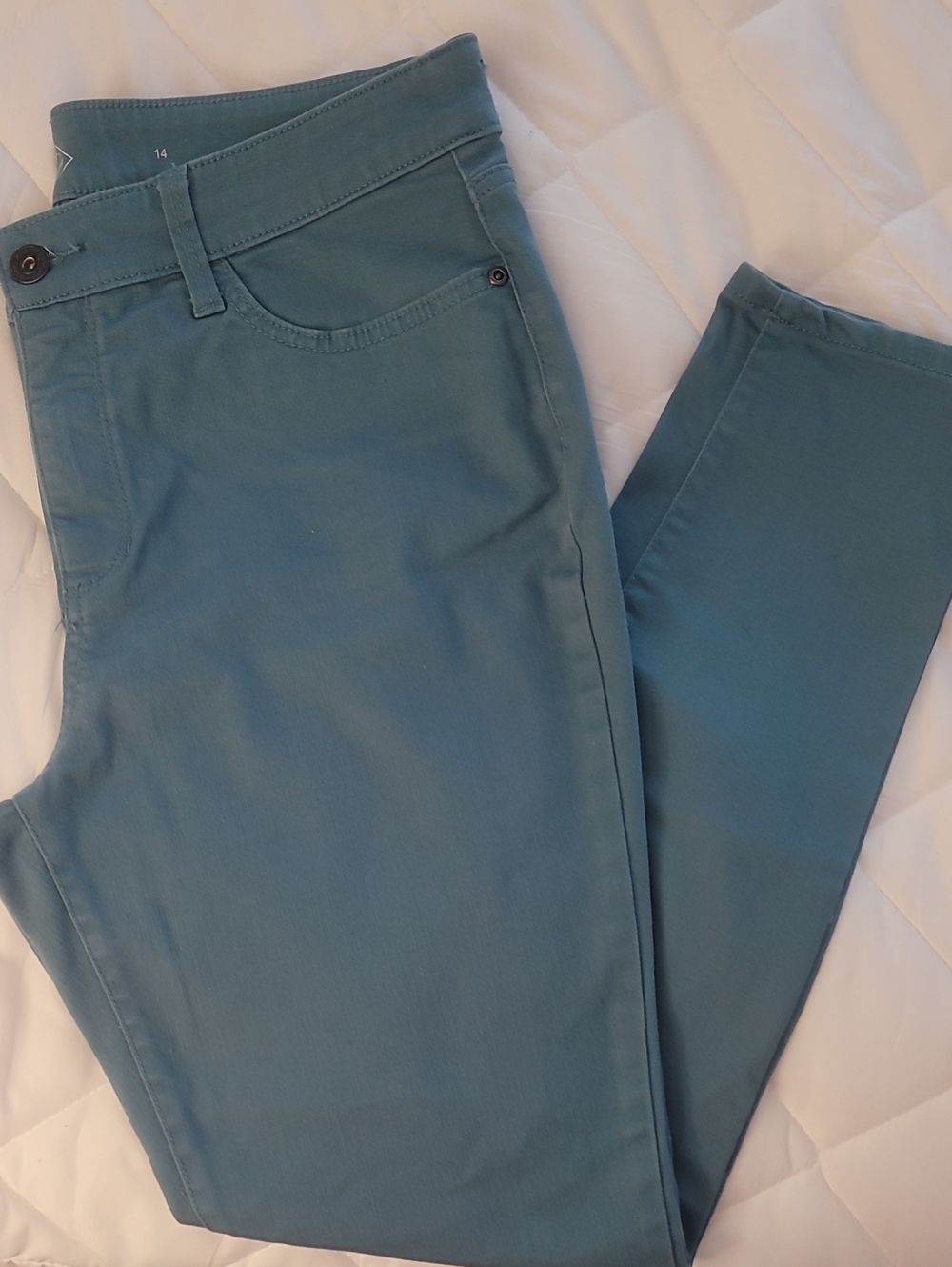 St. John's Bay Skinny Jeans - Teal
